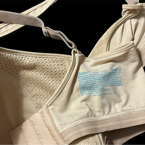 WOMENS BRA BY HANES SIZE 3XL/3TG GENTLY WORN - Picture 3 of 3